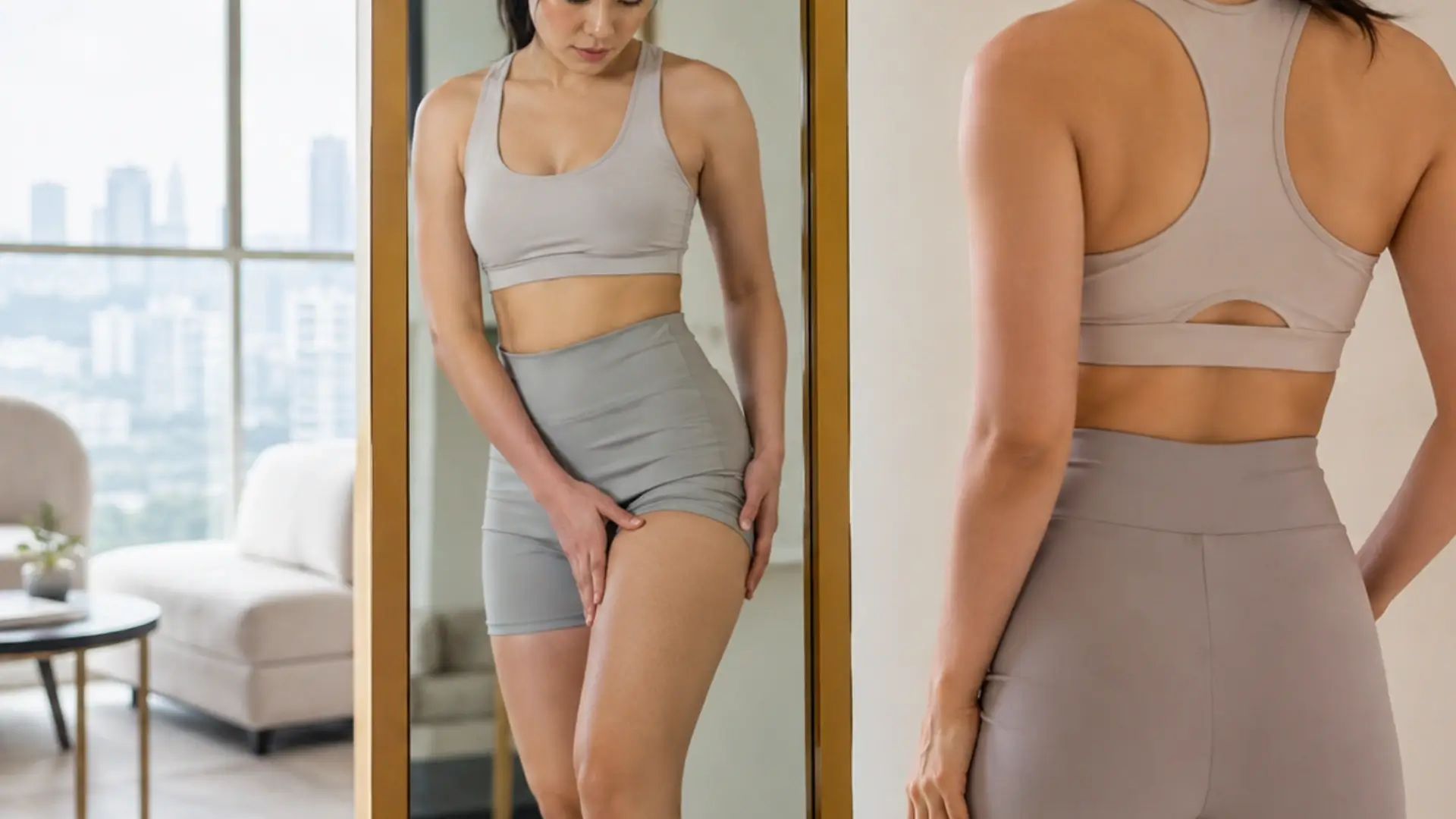 Non-surgical body contouring treatment for stubborn thigh fat in Singapore